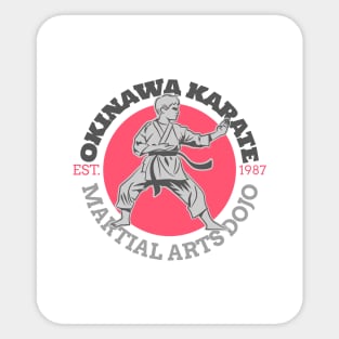 Okinawa Karate Sticker